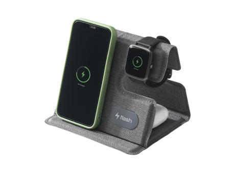Triplo RCS Wireless Charging Station Auflader bedrucken