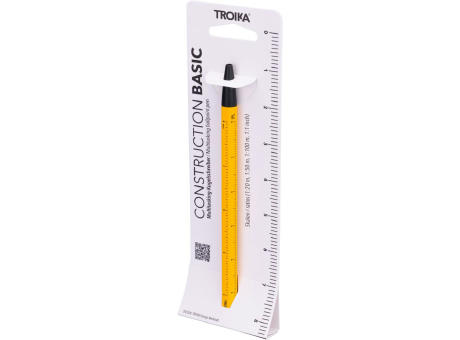 TROIKA Multitasking-Kugelschreiber CONSTRUCTION BASIC Werbeartikel