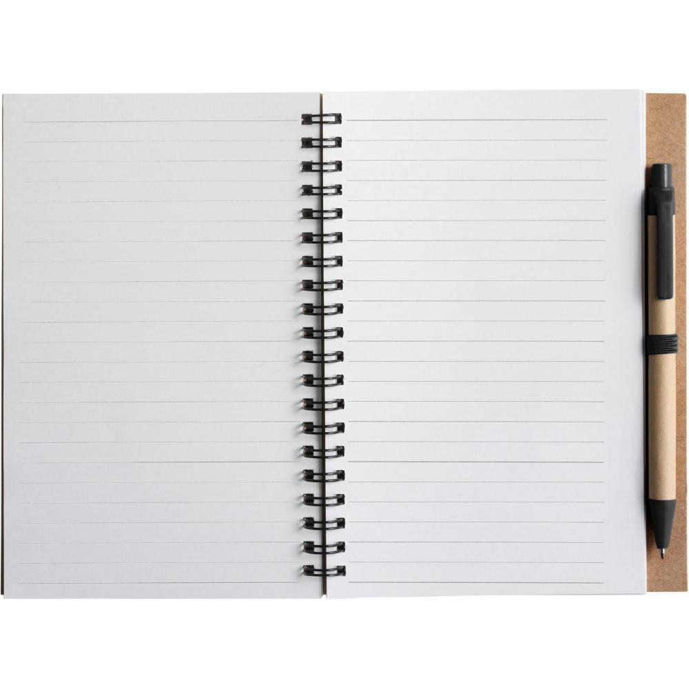 Notizbuch aus recyceltem Papier Stella Werbeartikel