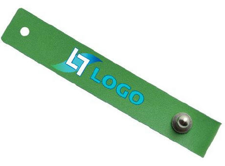 Kabelbinder, grün Werbeartikel
