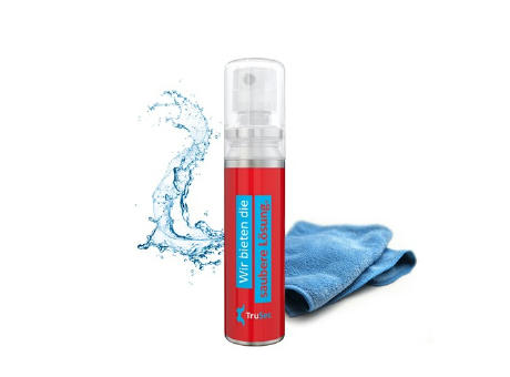 20 ml Pocket Spray - Smartphone & Arbeitsplatz-Reiniger - Body Label Werbeartikel