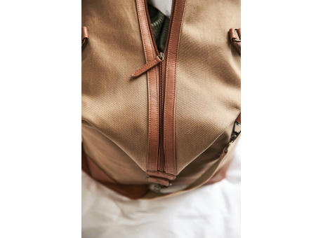 VINGA Sloane Wochenendtasche aus RCS rPET bedrucken