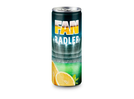 Product image Radler - Mischgetränk aus Bier und Zitronenlimonade, spritzig und frisch - Folien-Etikett, 250 ml Werbeartikel