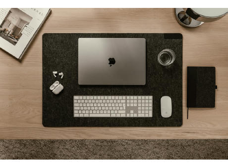 VINGA Albon Schreibtischunterlage aus GRS recyceltem Filz Werbeartikel