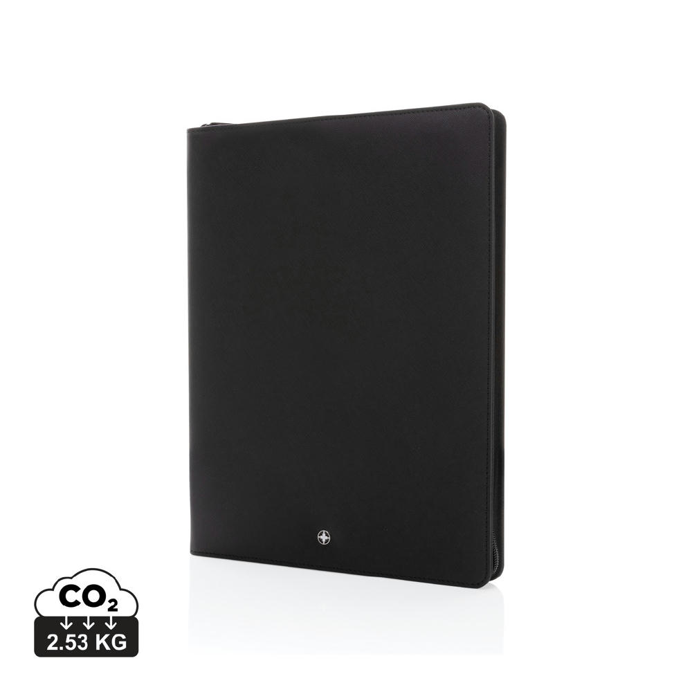 Product image Swiss Peak Heritage RCS rPU A4 Portfolio mit Reißverschluss Werbeartikel