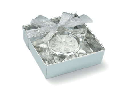 Sternförmiger Teelichthalter Werbeartikel