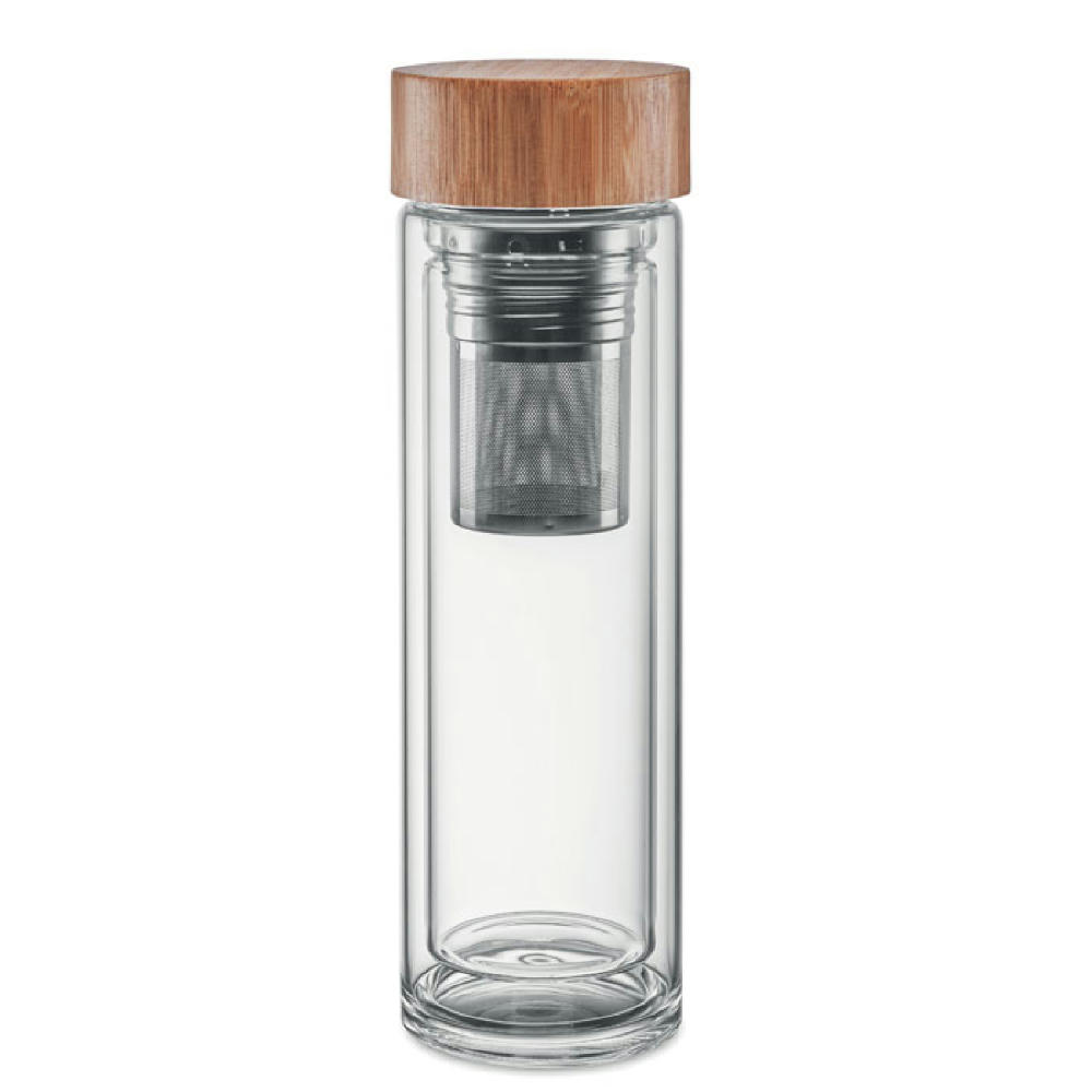 Product image Trinkflasche Glas 400ml Werbeartikel