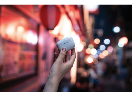 Liberty Pro TWS-Ohrhörer aus recyceltem RCS-ABS Werbeartikel