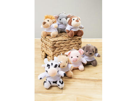 Plüschhund-Schlüsselanhänger DogFob Werbeartikel