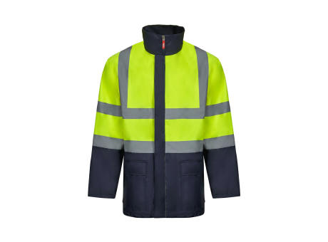 VL JUNO. Zweifarbiger 4-in-1-Parka (180 g/m²), aus Polyester (100%) mit PU-Beschichtung bedrucken