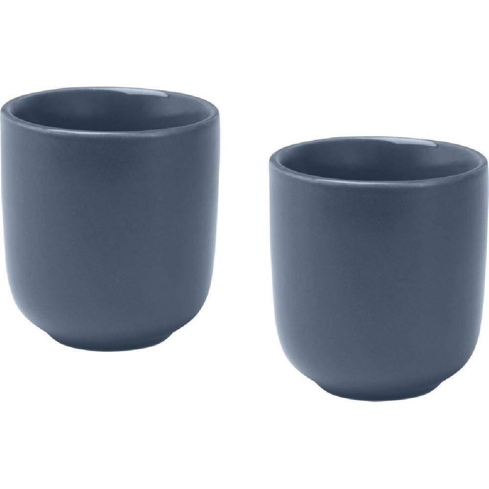 Male 90 ml Keramik Espressotassen – 2er Set Werbeartikel