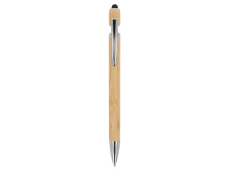 Kugelschreiber Paris Bamboo Stylus bedrucken