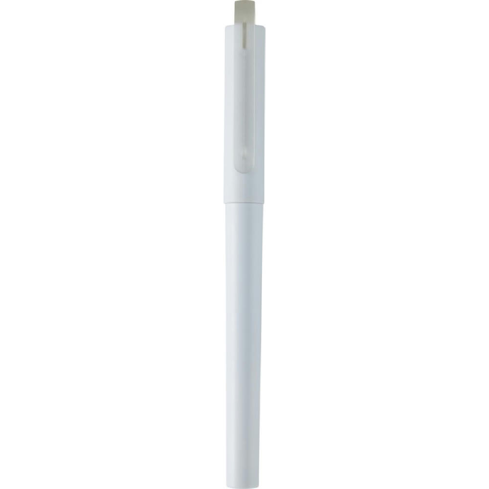 Product image Mauna recycelter PET Gel-Rollerbal (schwarze Mine) Werbeartikel