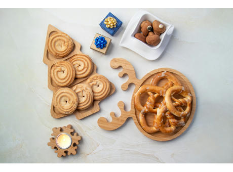 Weihnachtlicher Snackteller Valipala Werbeartikel