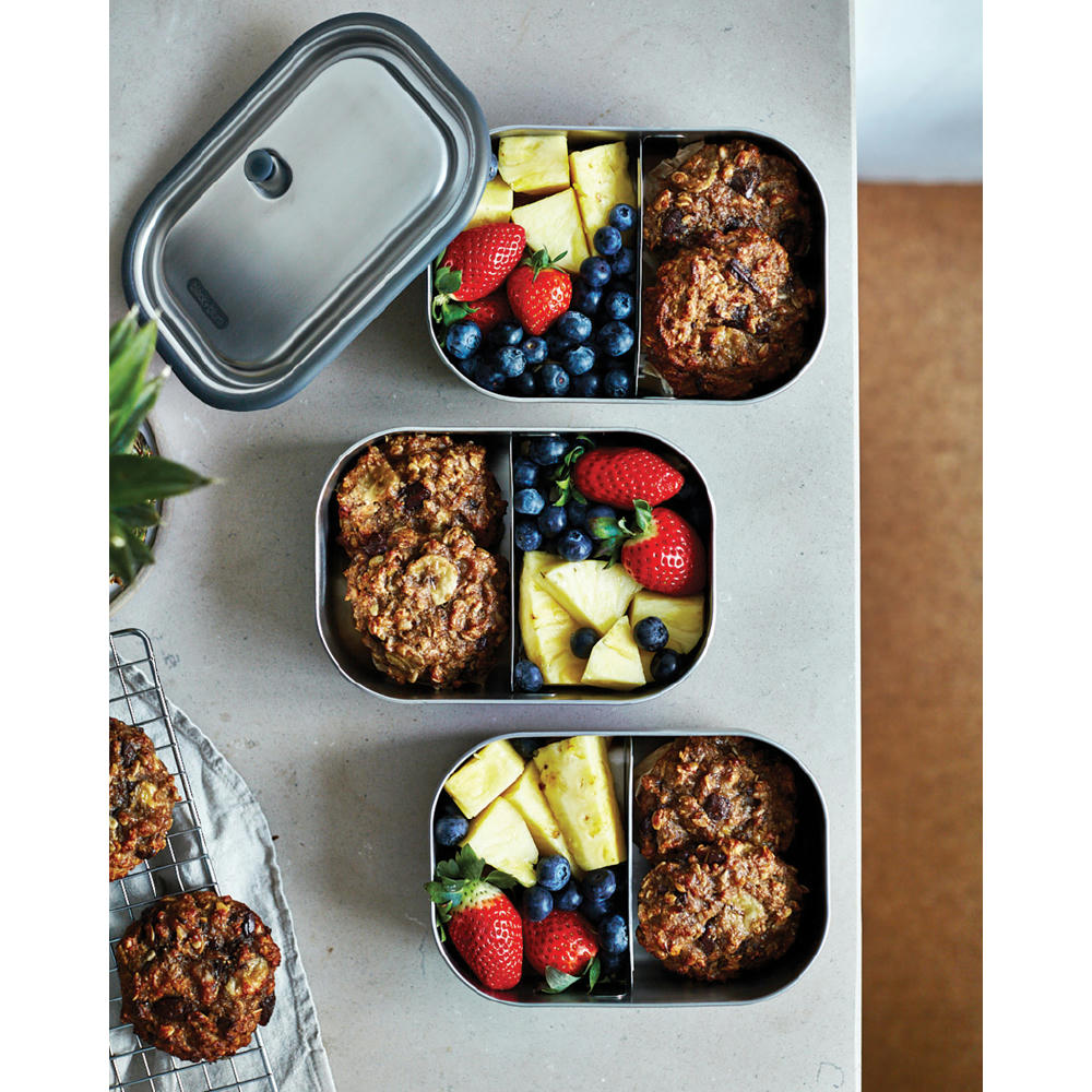 Black+Blum Stainless Steel Lunch Box groß Werbeartikel