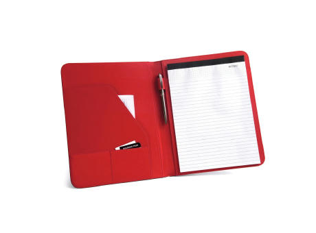 FITZGERALD. A4 Schreibmappe aus PU und 800D mit linierte Seiten Schreibblock Werbeartikel