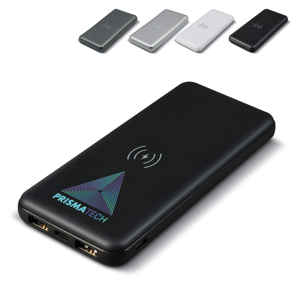 Product image Elite Powerbank inkl. Wireless-Charger 8000mAh Werbeartikel