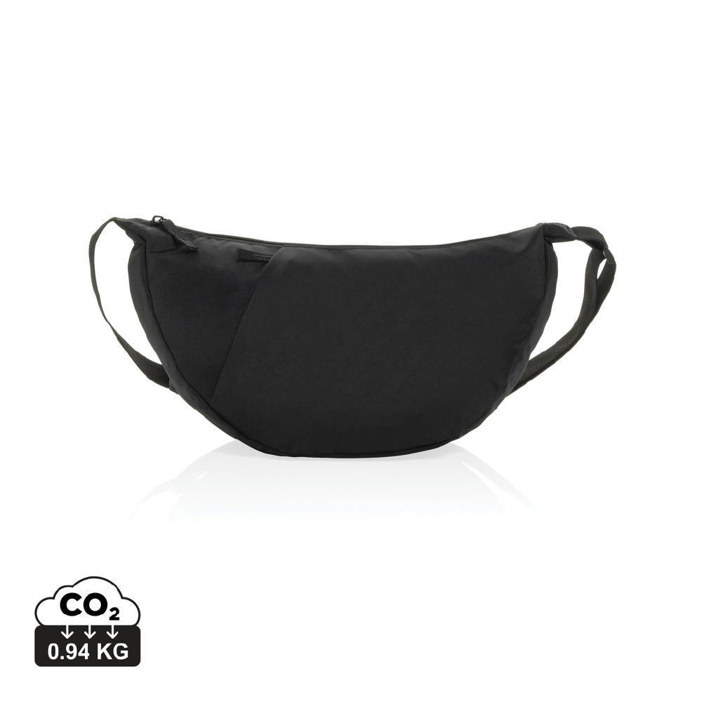 Crescent XL AWARE™ RPET Half-Moon Sling Tasche Werbeartikel