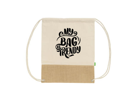 Combi Organic Backpack (160 g/m²) Rucksack bedrucken