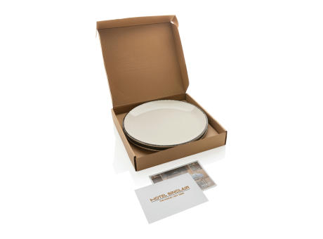 2-tlg. Ukiyo Teller-Set Werbeartikel