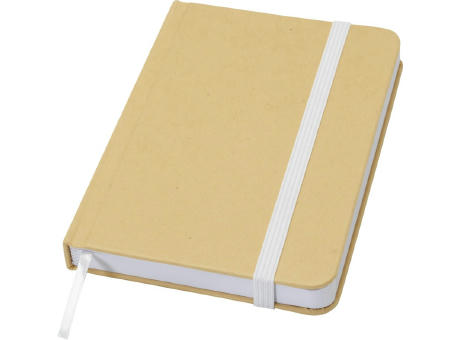 Product image Reed A6 Hardcover Notizbuch, blanko, aus recyceltem Material Werbeartikel