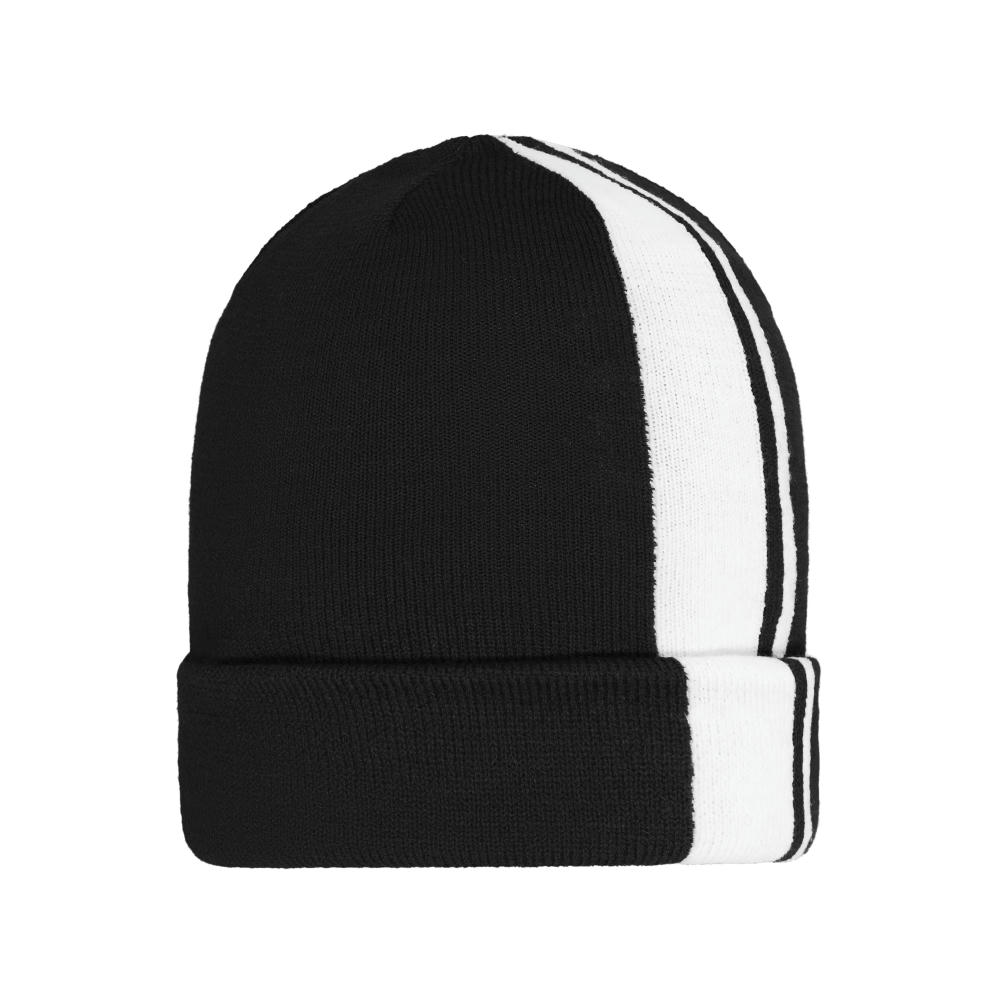 Product image Winter Beanie - Klassische Strickmütze mit Kontraststreifen Werbeartikel