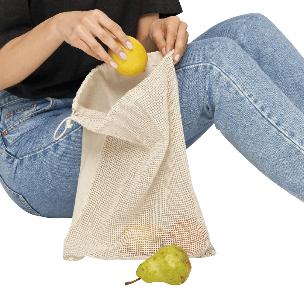 SUPER FOOD L - Gemüsenetz Werbeartikel