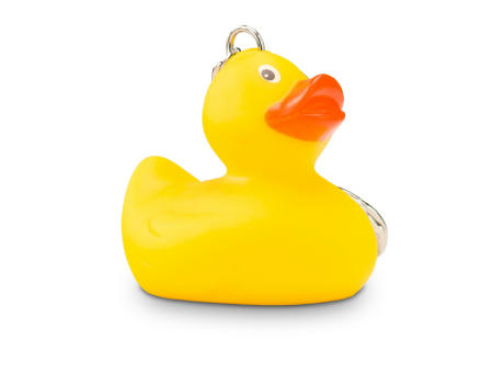 Werbeente Emma XS mit Schlüsselanhänger, ca. 5 cm bedrucken