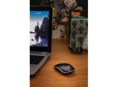 Light-Up Logo kabellose Maus Werbeartikel