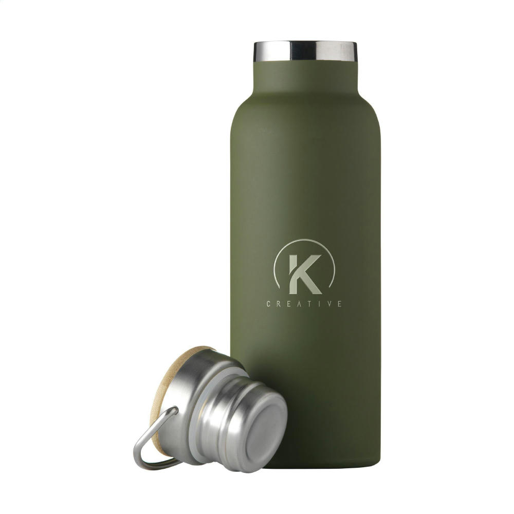Nordvik RCS Recycled Steel 500 ml Trinkflasche Werbeartikel