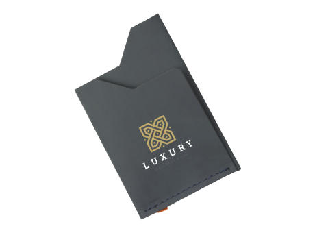Recycled leather cardholder Kartenhalter Werbeartikel