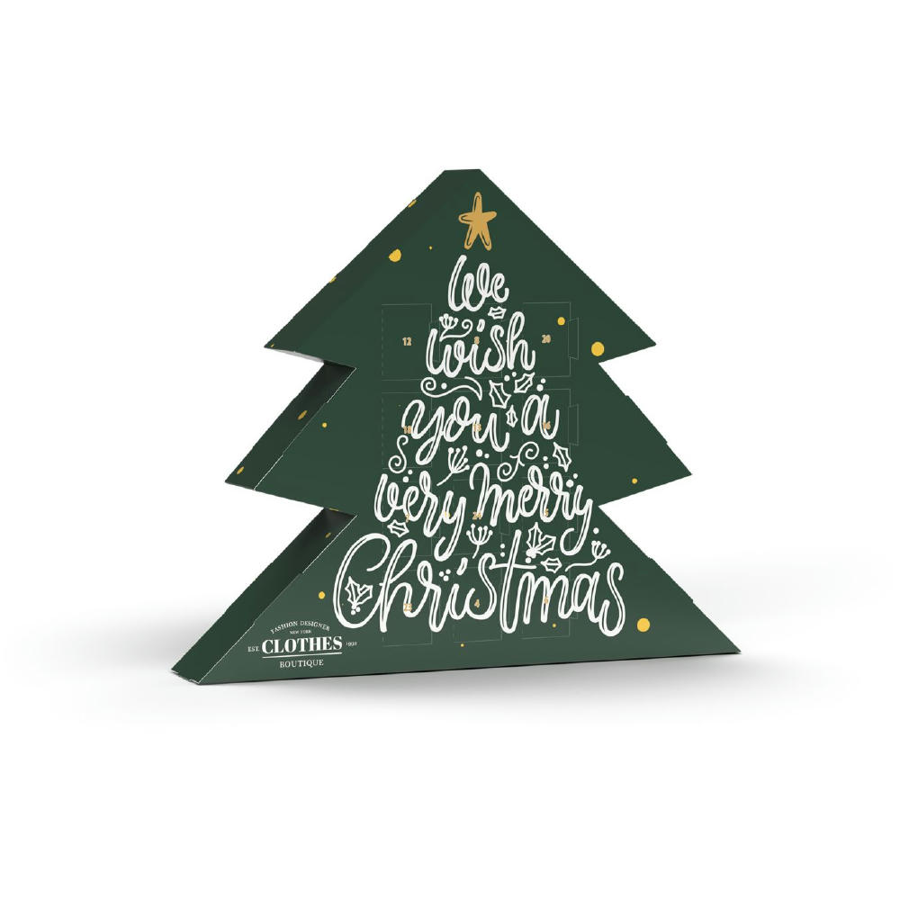 Product image Lindt Lindor Adventskalender "Tannenbaum" Eco Werbeartikel