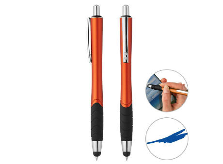 Grundfarbe orange, Zusatzfarbe schwarz