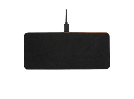 Desktop Organizer mit Wireless Charging REEVES-BAMBOOCHARGE Werbeartikel