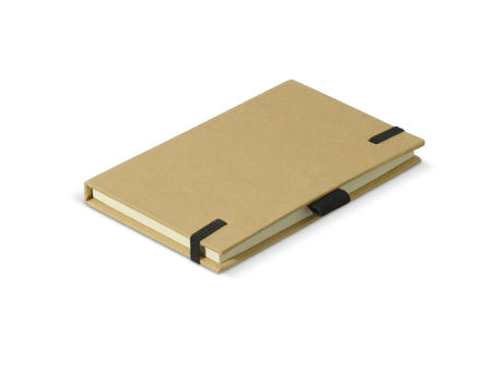 Karton Notizbuch A6 + Stift Werbeartikel