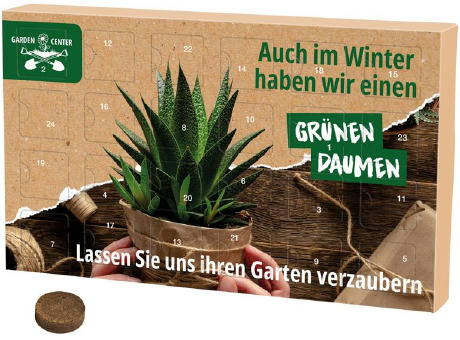 Product image Adventskalender ECO L mit Samentütchen Werbeartikel