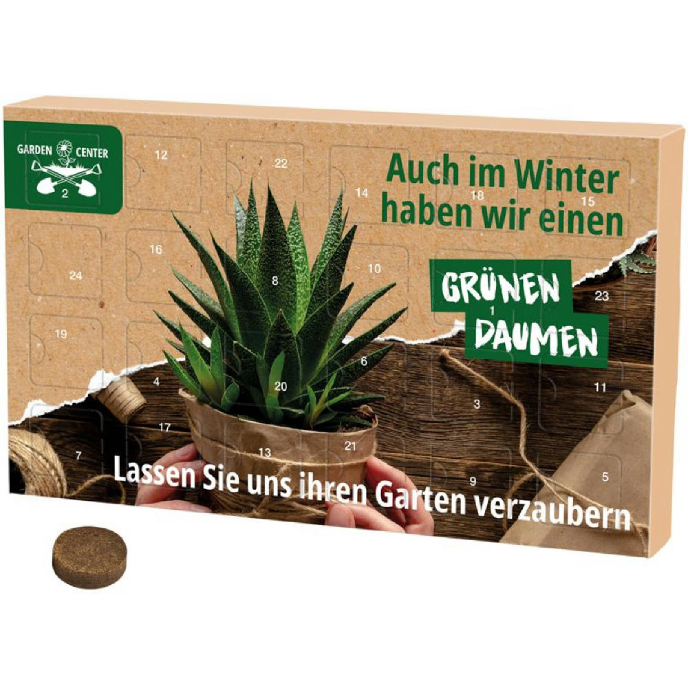 Product image Adventskalender ECO L mit Samentütchen Werbeartikel