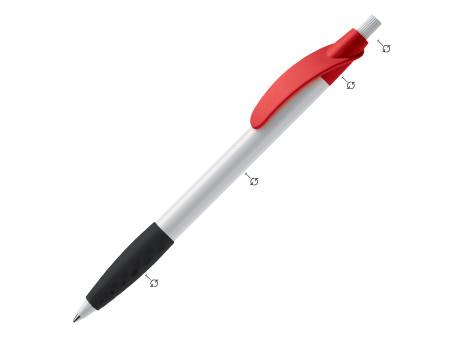 Product image Kugelschreiber Cosmo Combi mit Gummigriff Werbeartikel