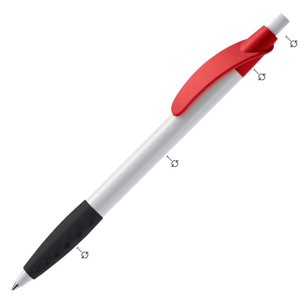 Product image Kugelschreiber Cosmo Combi mit Gummigriff Werbeartikel