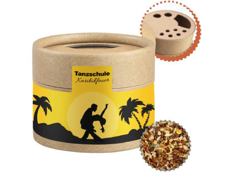 Product image Gewürzmischung HOT Karibik Mix, ca. 28g, Kraftpapierstreuer Mini Werbeartikel