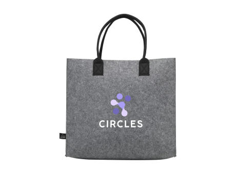 BigShopper Argus GRS RPET Felt Einkaufstasche bedrucken
