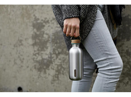 Black+Blum Stahl-Wasserflasche 600ml Werbeartikel