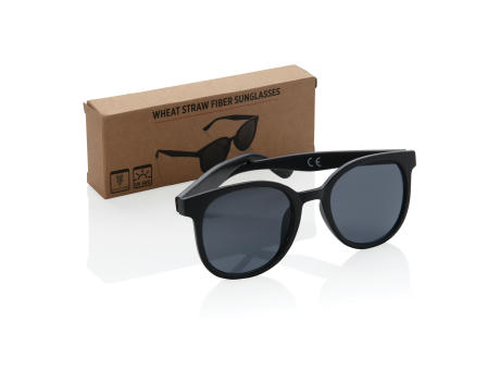 Weizenstroh Sonnenbrille bedrucken