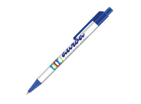 BATAM Kugelschreiber mit farbigen Akzenten und 4c-Druck all-over bedrucken