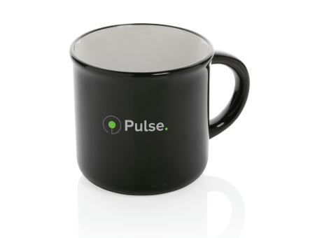 Vintage Keramiktasse, 280ml bedrucken