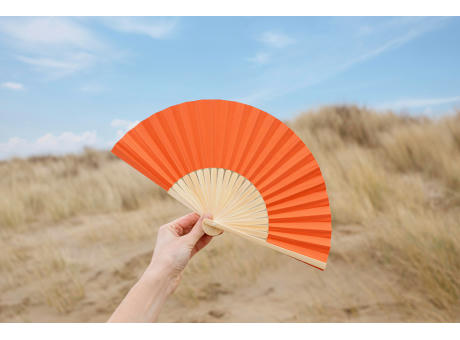 Handfächer aus Bambus Elio Werbeartikel