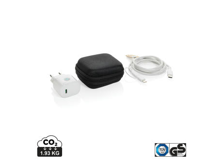 Product image Boost 2-tlg. 20W Type-C Ladeset aus RCS recyceltem PET Werbeartikel