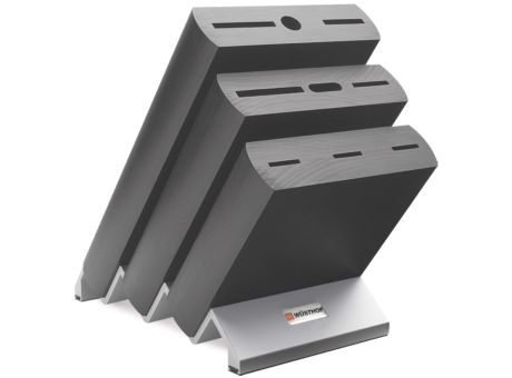 Wüsthof Messerblock 7253 Eschenholz schwarz für 9 Teile bedrucken