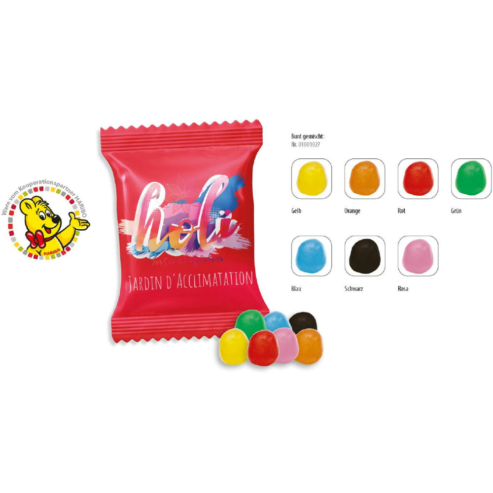 Product image HARIBO Dragibus Werbetüte, 10 g, Inhalt: HARIBO Dragibus Fruchtmix Werbeartikel