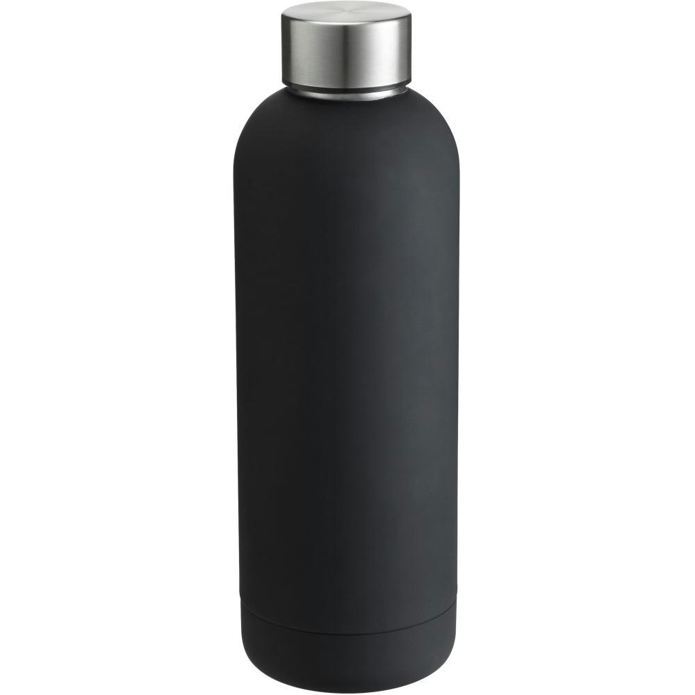 Product image GRIP pulverbeschichtete 550 ml Edelstahl-Thermosflasche Werbeartikel